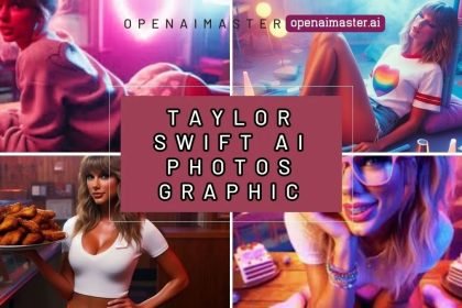 Taylor Swift AI Photos Graphic