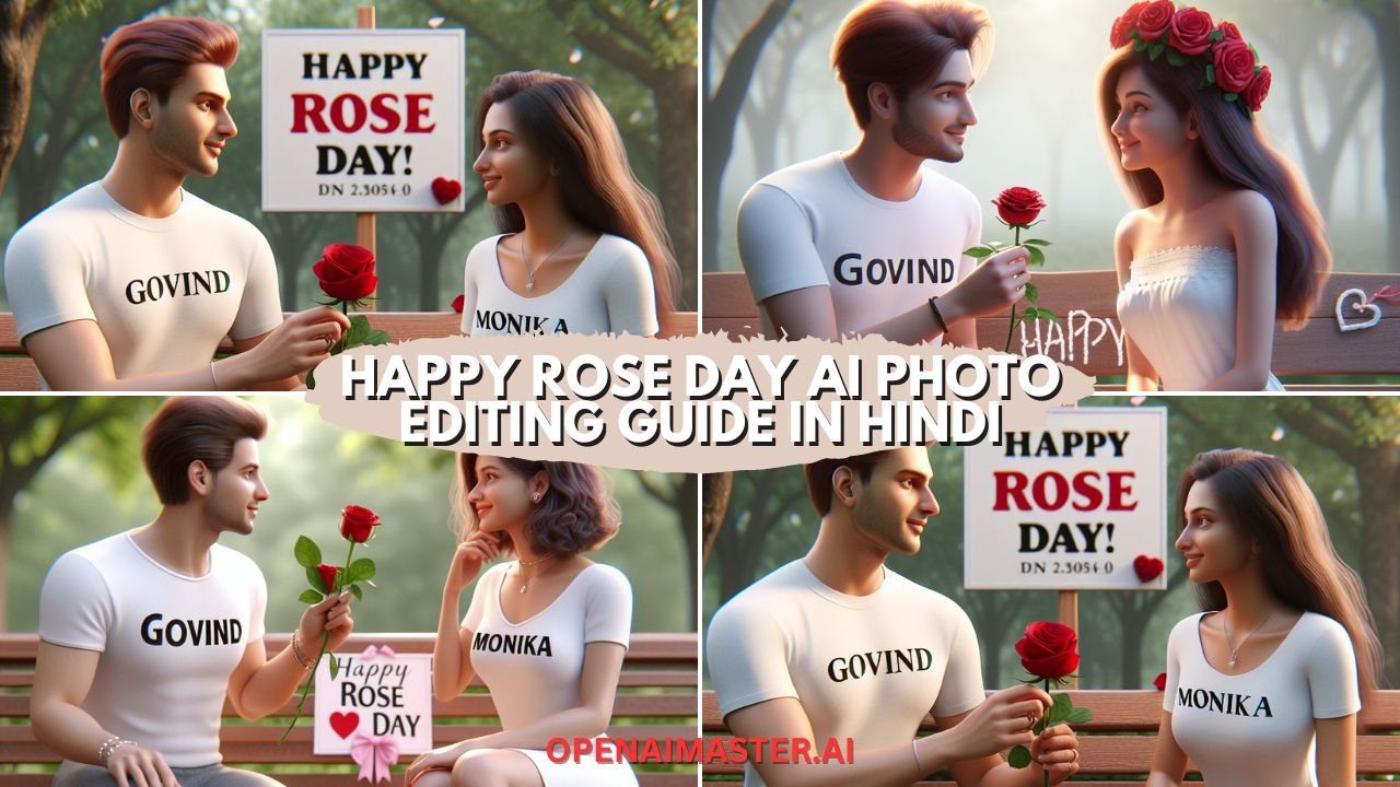 Happy Rose Day AI Photo Editing Guide In HINDI