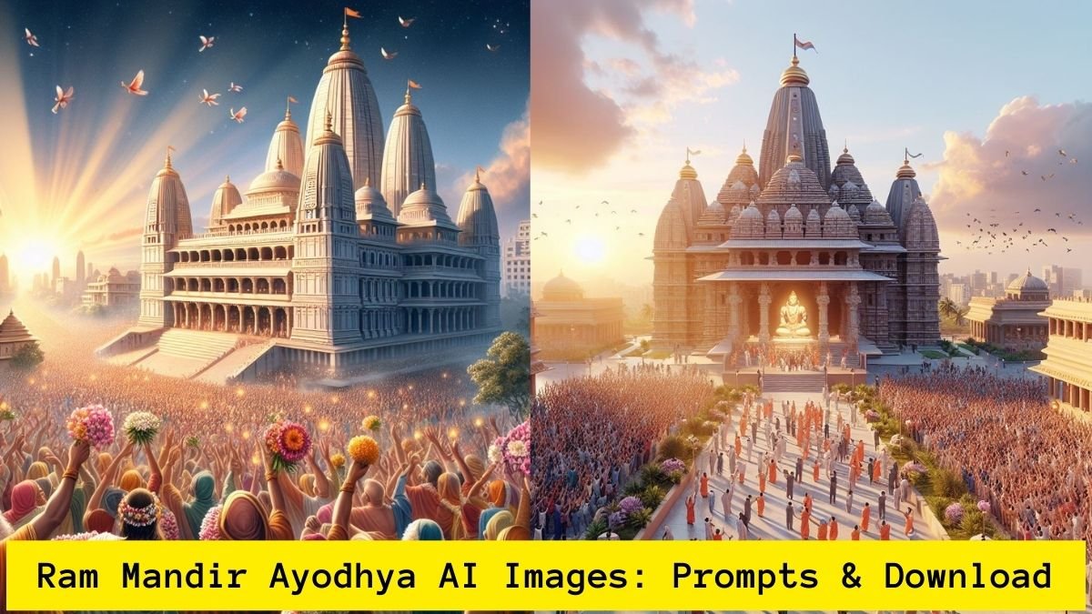 Ram Mandir Ayodhya AI Images