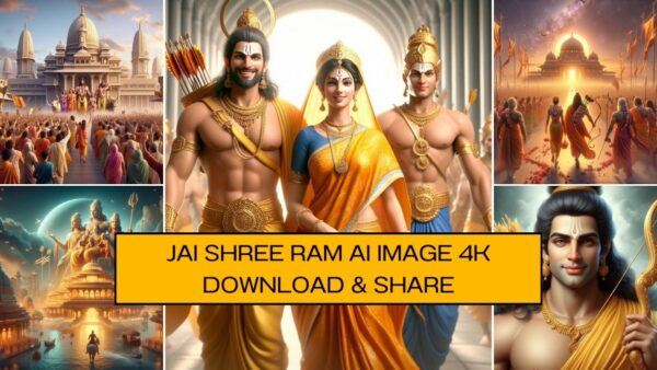 Jai Shree Ram AI Image 4k Download & Share