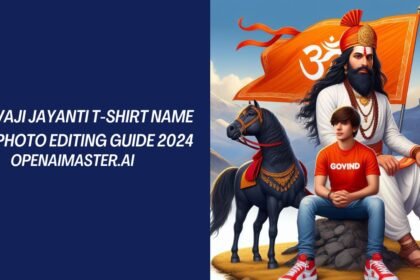 Shivaji Jayanti T-Shirt Name Ai Photo Editing Guide 2024