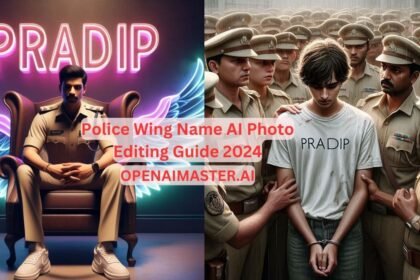 Police Wing Name Ai Photo Editing Guide 2024