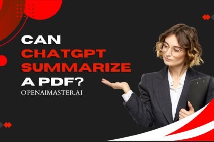 Can ChatGPT Summarize a PDF