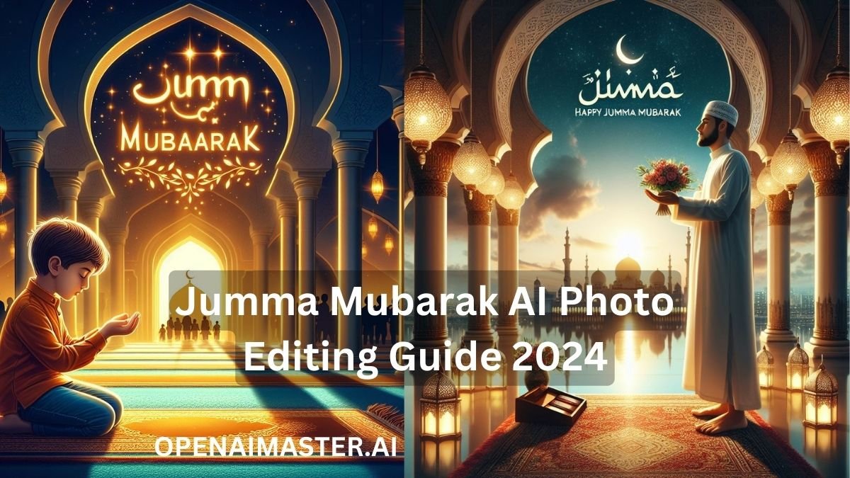 Jumma Mubarak Ai Photo Editing Guide 2024