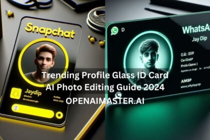 Trending Profile Glass ID Card Ai Photo Editing Guide 2024