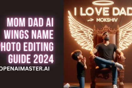 Mom Dad Ai Wings Name Photo Editing Guide 2024