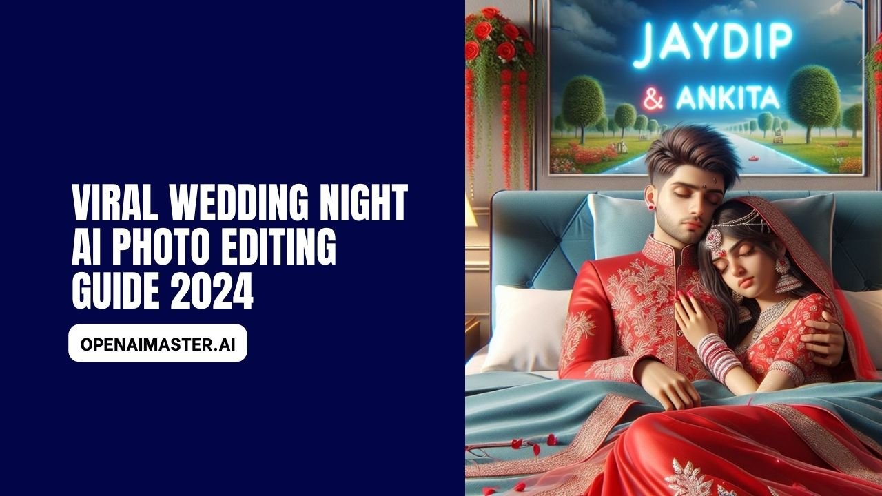 Viral Wedding Night Ai Photo Editing Guide 2024