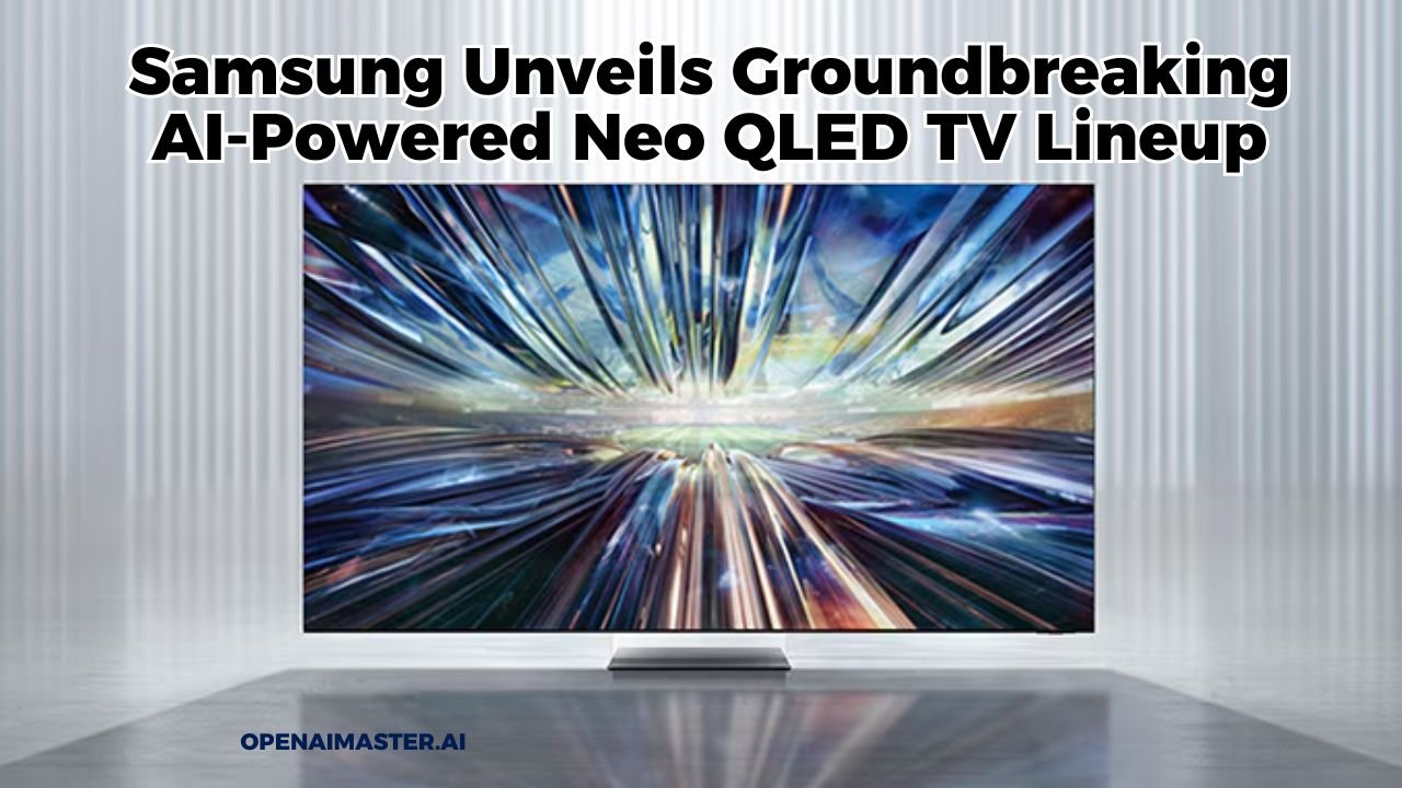 Samsung Unveils Groundbreaking AI-Powered Neo QLED TV Lineup