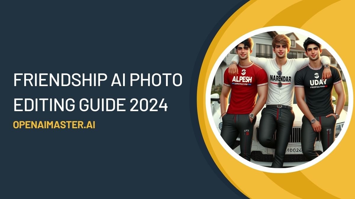 Friendship AI Photo Editing Guide 2024