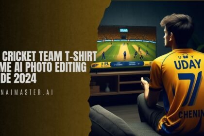 IPL Cricket Team T-Shirt Name AI Photo Editing Guide 2024