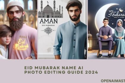 Eid Mubarak Name AI Photo Editing Guide 2024