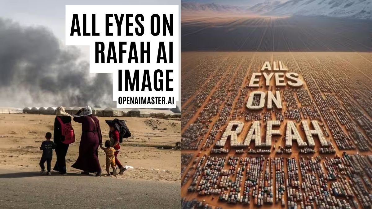 All Eyes On Rafah AI Image