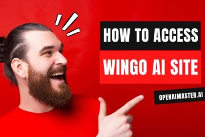 How To Access Wingo AI Site