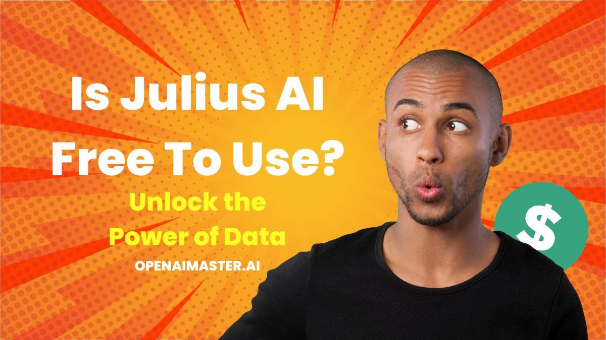 Is Julius AI Free To Use