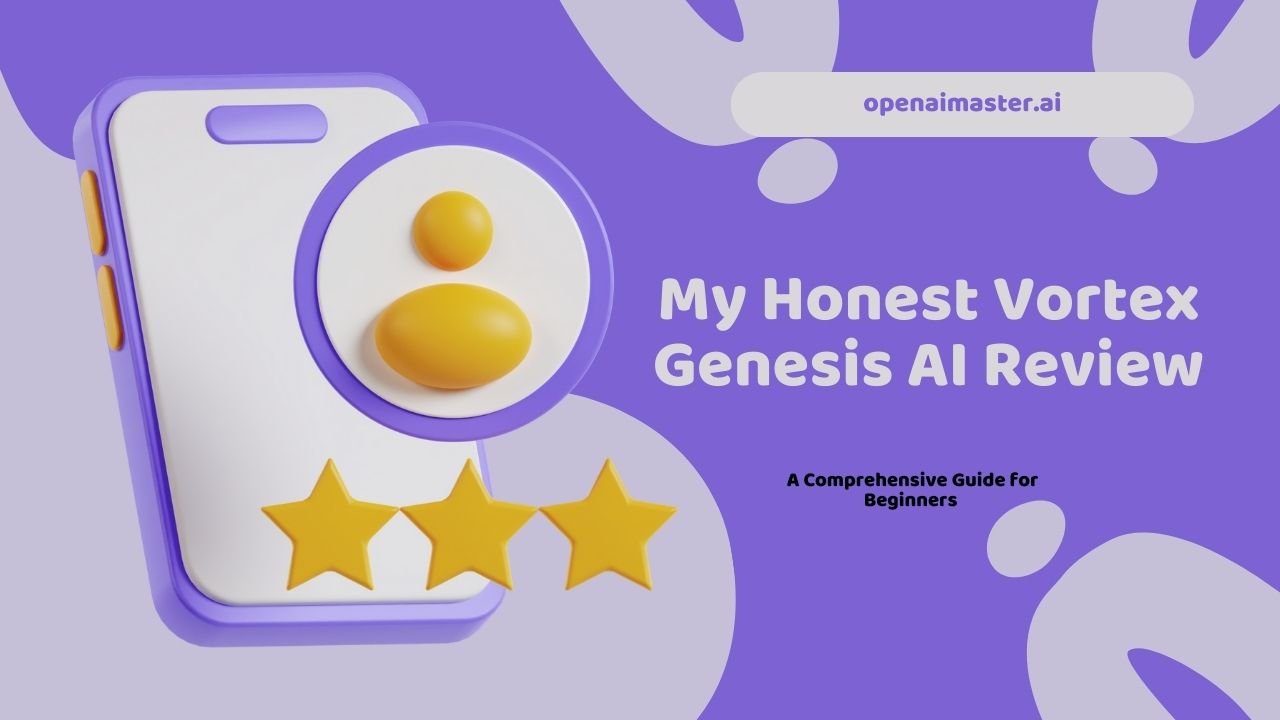 My Honest Vortex Genesis AI Review: A Comprehensive Guide for Beginners