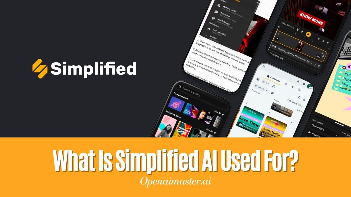 What Is Simplified AI Used For
