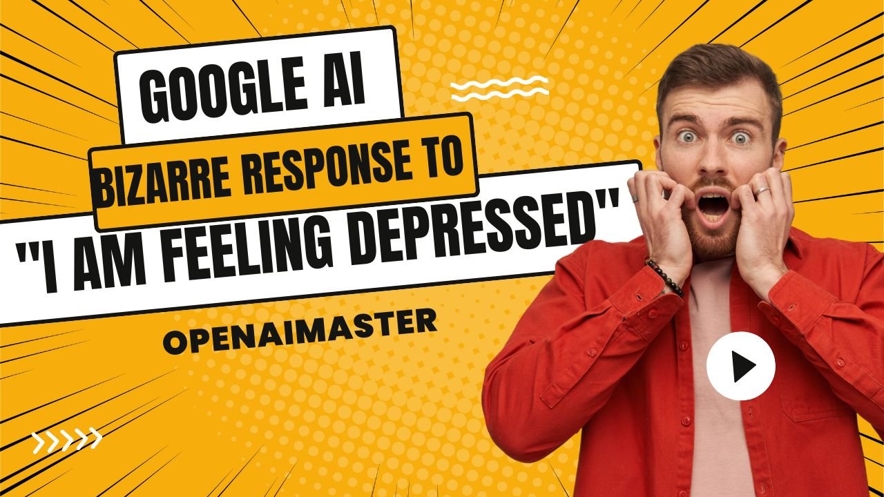 Google AI Bizarre Response to "I am feeling depressed"