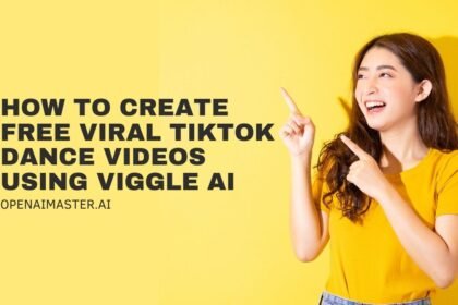 How To Create Free Viral TikTok Dance Videos Using Viggle AI