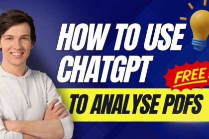 How to Use ChatGPT to Analyse PDFs for Free