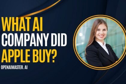 What AI Company Did Apple Buy