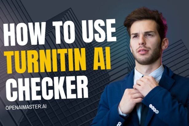 How To Use Turnitin AI Checker