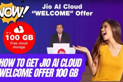 How to Get Jio AI Cloud Welcome Offer 100 GB