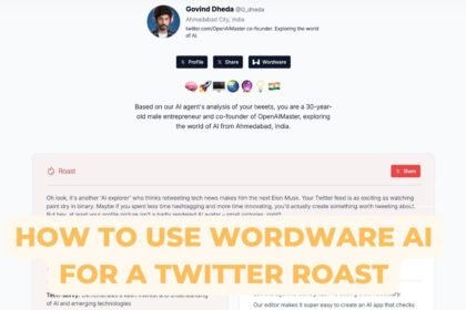 How to Use Wordware AI for a Twitter Roast