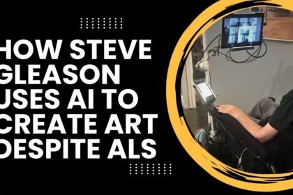 How Steve Gleason Uses AI to Create Art Despite ALS