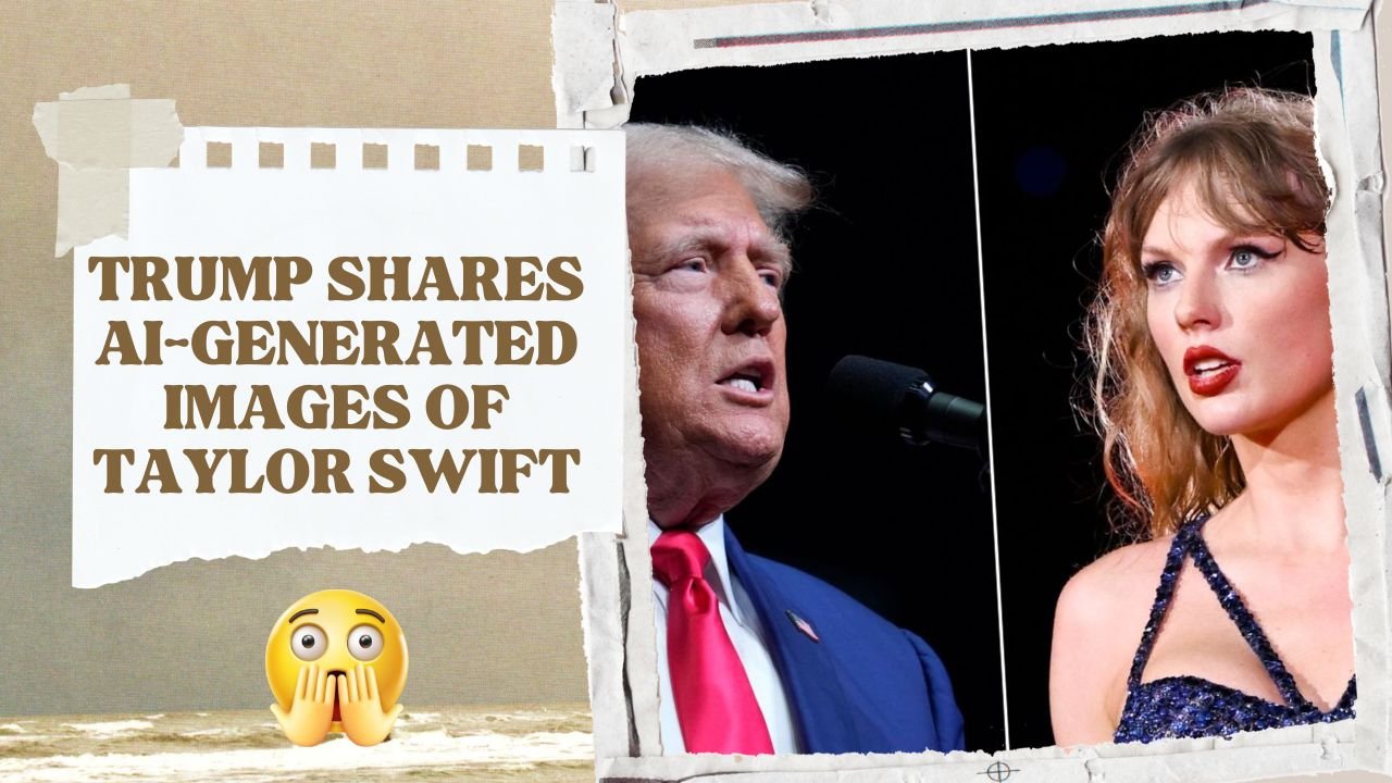 Trump Shares AI-Generated Images of Taylor Swift