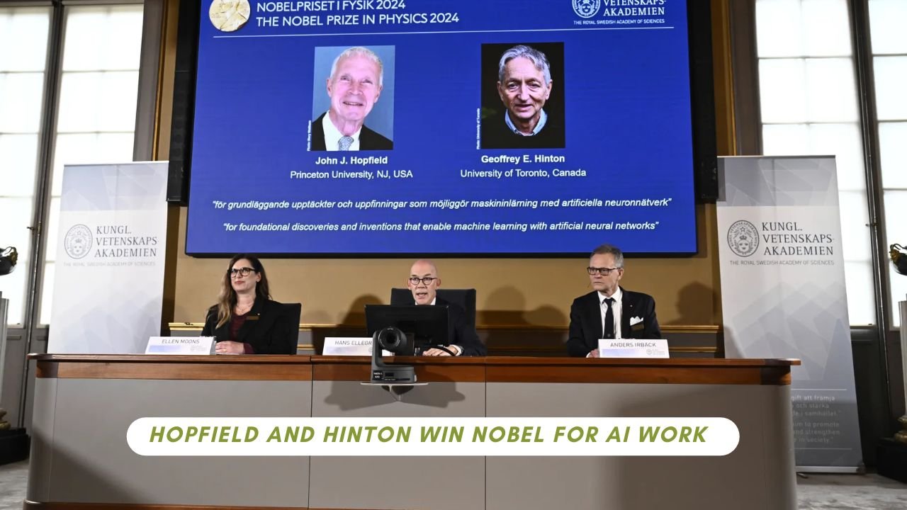 Hopfield and Hinton Win Nobel for AI Work