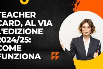 Teacher Card, al via l'edizione