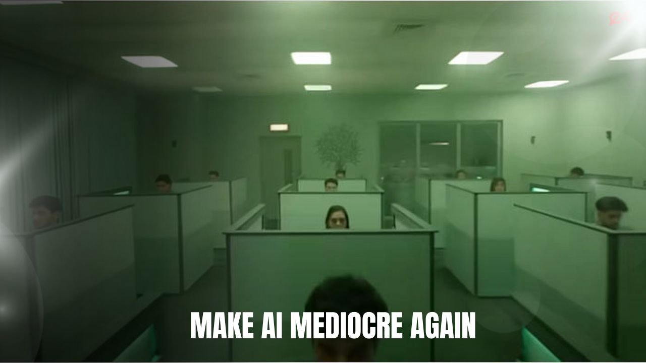 Make AI Mediocre Again