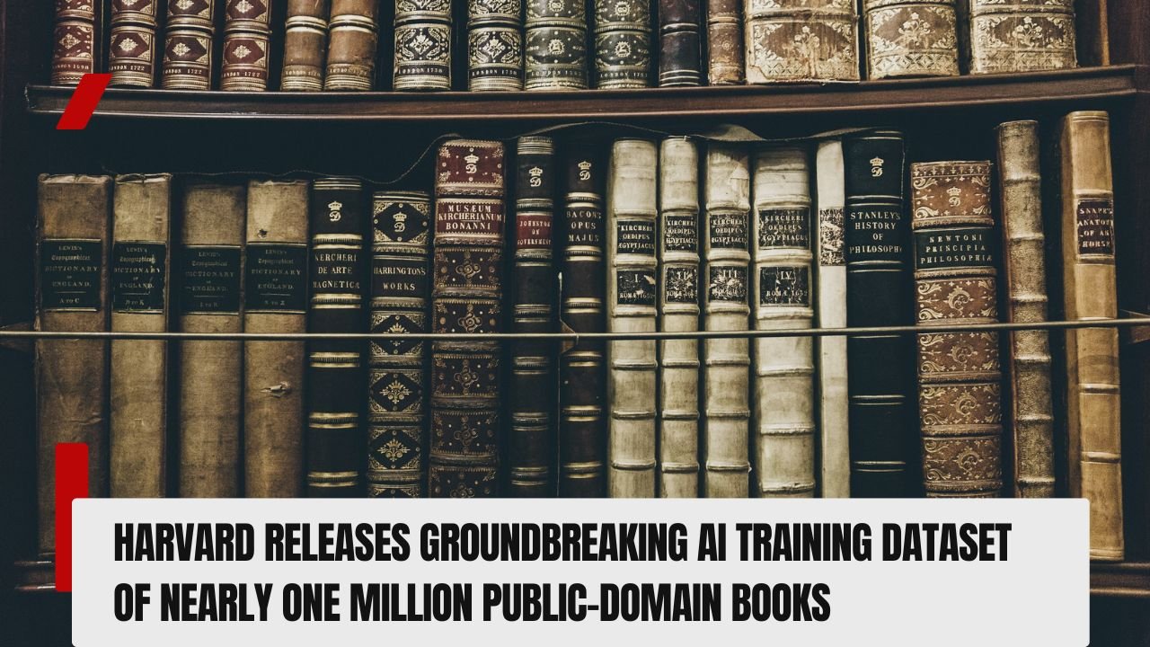 Harvard Releases Groundbreaking AI Training Dataset of Nearly One Million Public-Domain Books