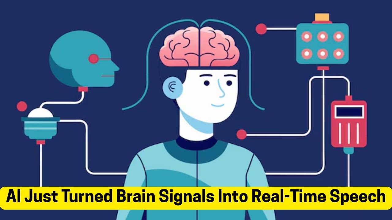 AI Just Turned Brain Signals Into Real-Time Speech — Here’s What That Means