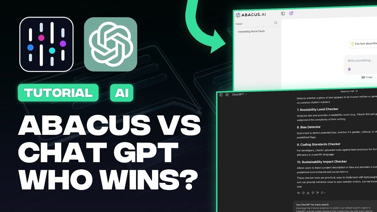 Abacus.AI vs ChatGPT: Which AI Platform Is Right for You?