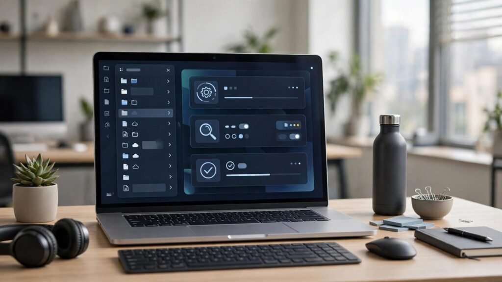OpenPilot open-source desktop AI agent on a laptop, 2026